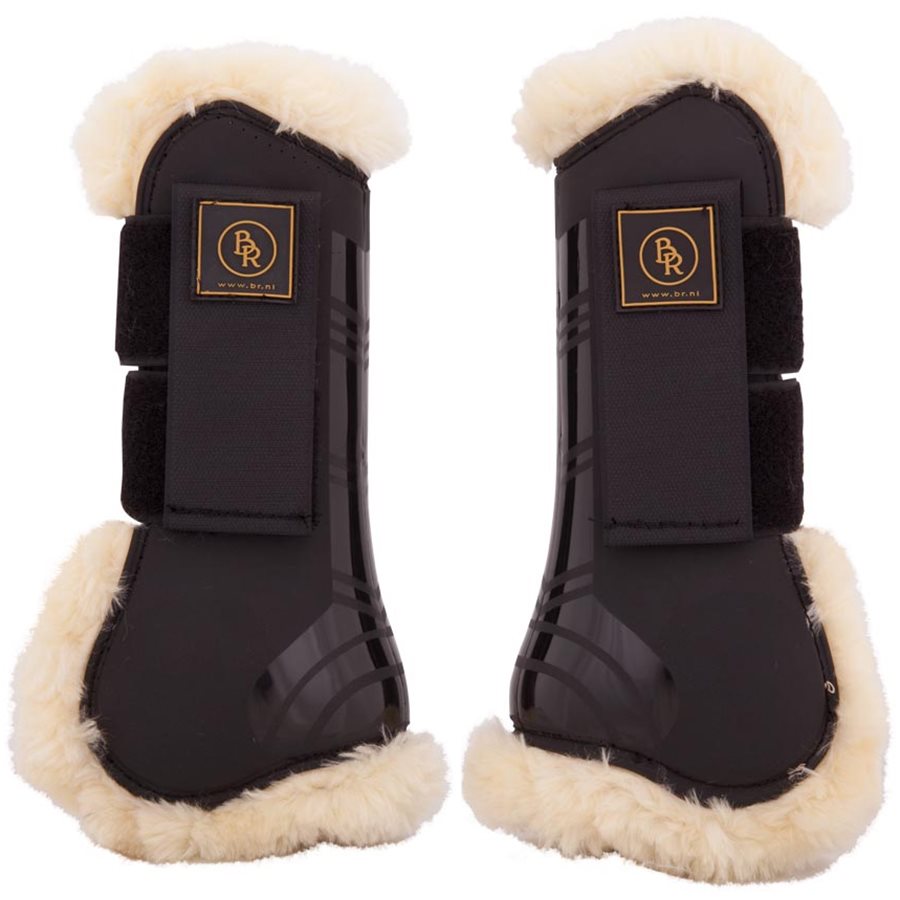 Sheepskin on sale horse boots