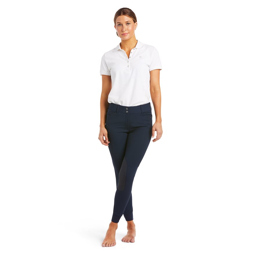 Ariat Ladies Prelude Knee Patch Breech - Navy