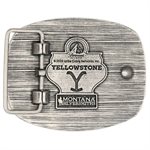 Boucle de ceinture Montana attitude - Dutton Ranch Longhorn