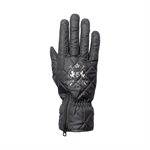 Gants d'Équitation d'Hiver B Vertigo Onyx pour Femme - Anthracite