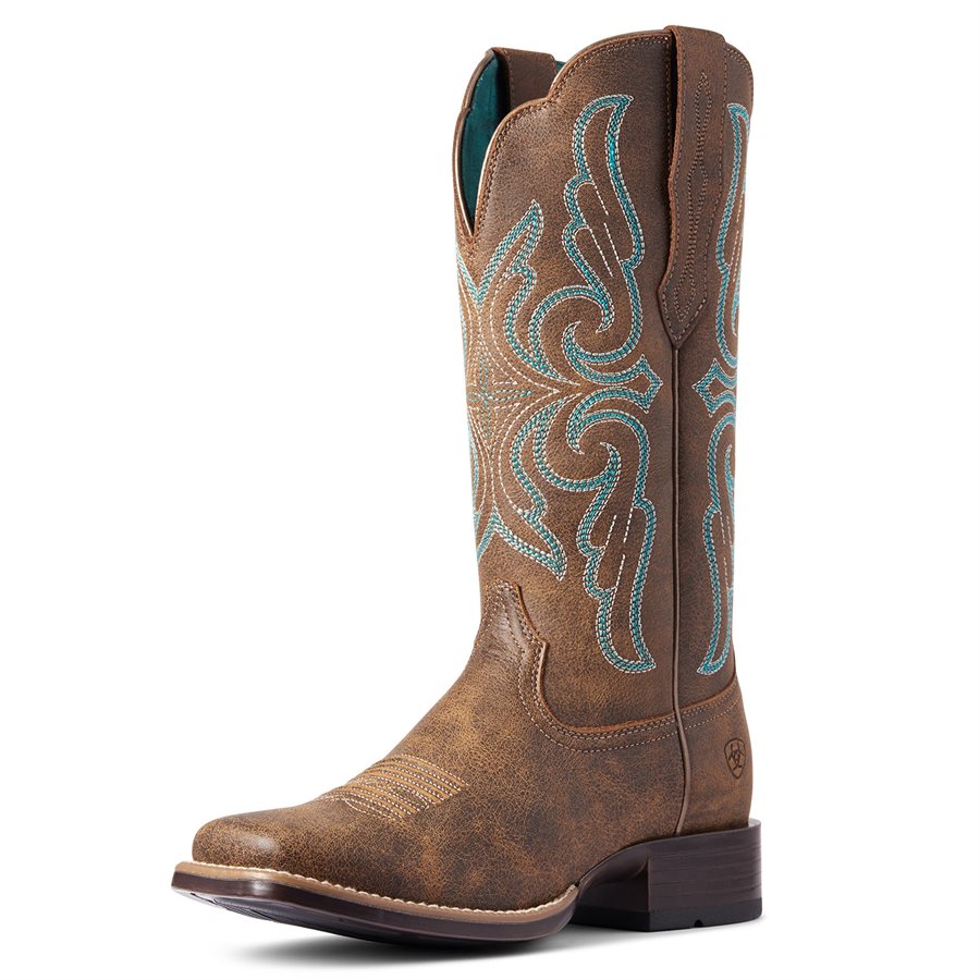 Ariat Ladies Primera Stretchfit Western Boot - Vintage Bomber