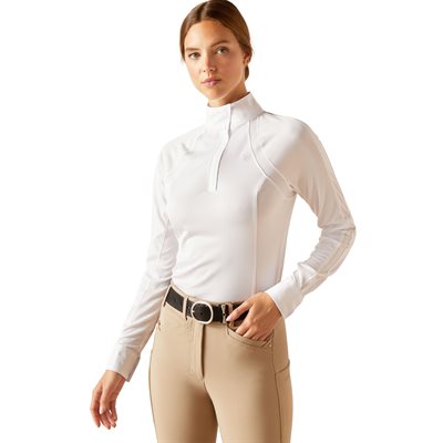 Chandail de Concours Ariat Sunstopper 3.0 Pro pour Femme - Blanc