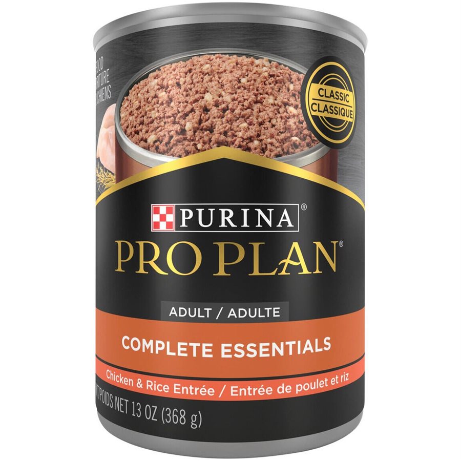 Pro Plan Adult Complete Essentials Chicken & Rice Entrée Classic Wet ...